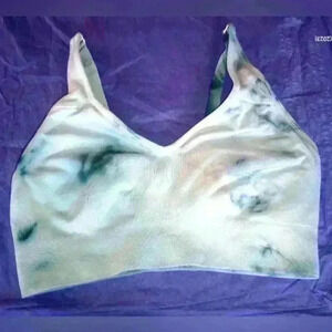 Puma, Never Better, girls / youth,blue marble, sports/ training Bra